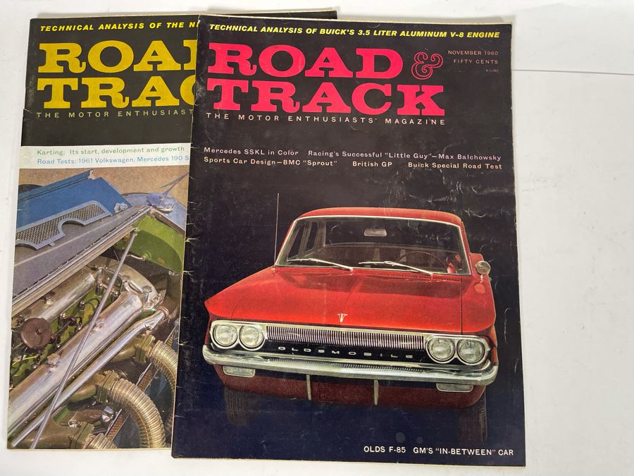 Vintage 1960 Road & Track Magazines - See Photos [Photo 15]
