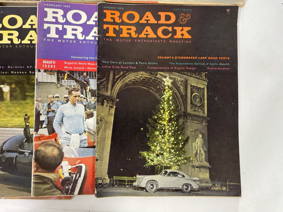 Vintage 1960 Road & Track Magazines - See Photos [Photo 4]