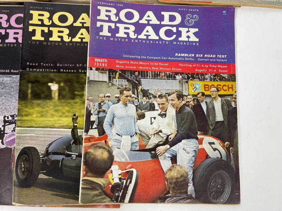 Vintage 1960 Road & Track Magazines - See Photos [Photo 5]