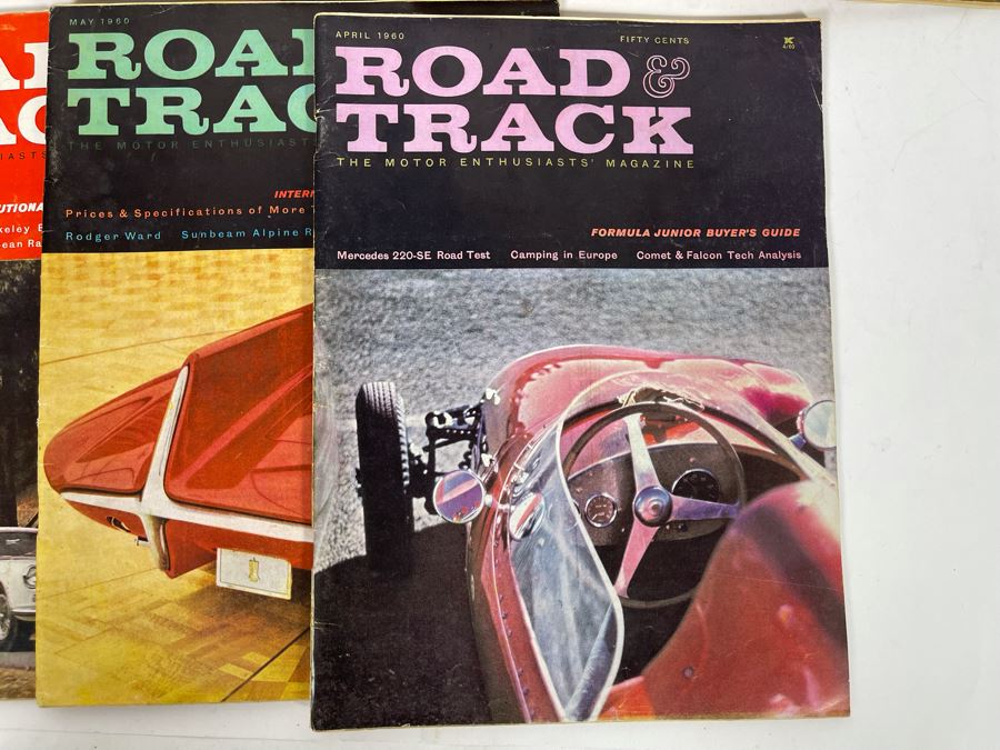 Vintage 1960 Road & Track Magazines - See Photos [Photo 7]