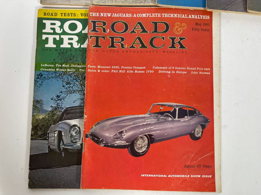 Vintage 1961 Road & Track Magazines - See Photos [Photo 8]