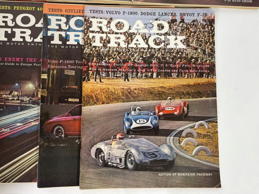Vintage 1961 Road & Track Magazines - See Photos [Photo 5]