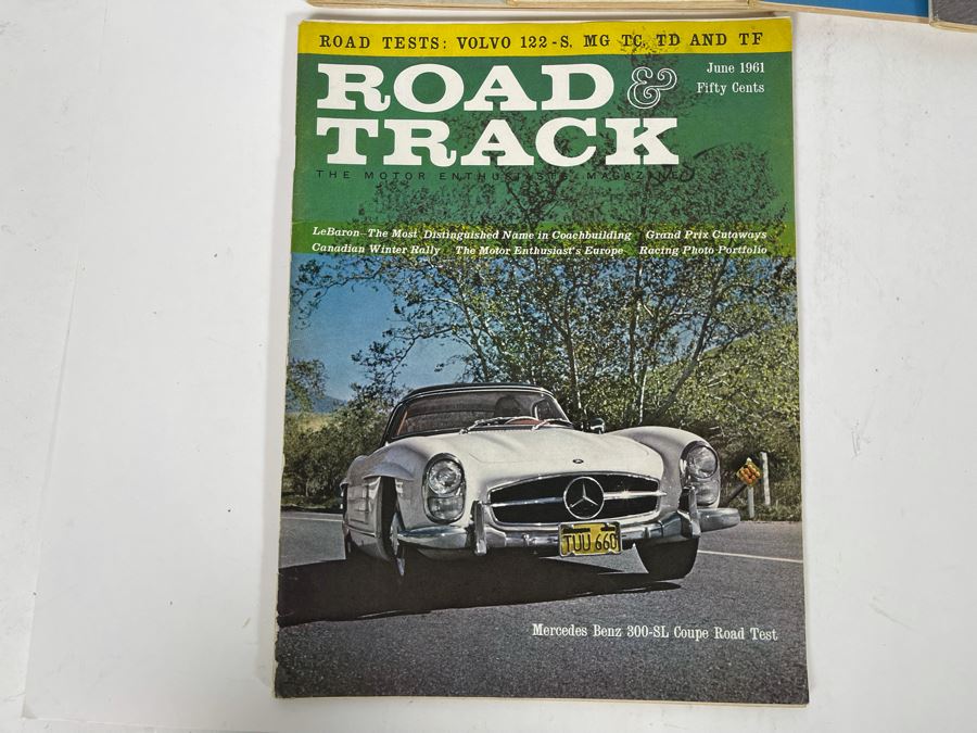 Vintage 1961 Road & Track Magazines - See Photos [Photo 9]