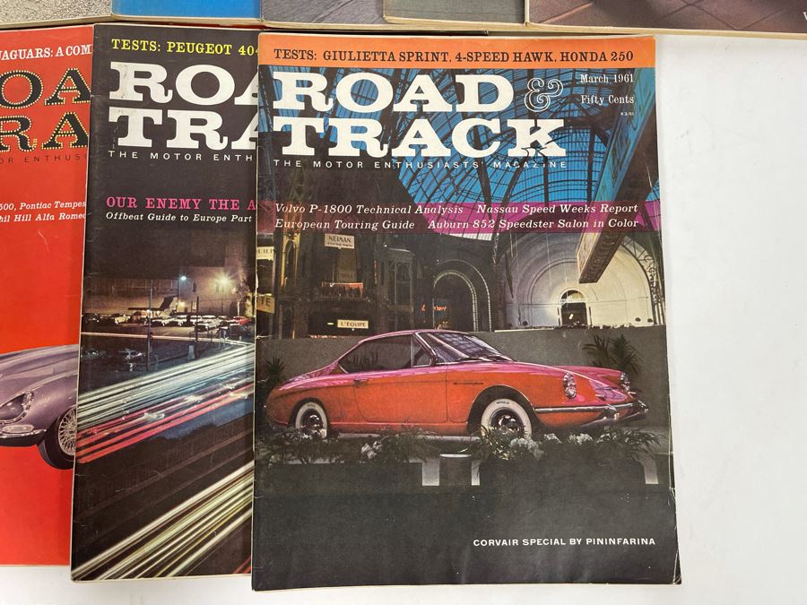 Vintage 1961 Road & Track Magazines - See Photos [Photo 6]