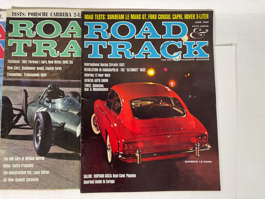 Vintage 1962 Road & Track Magazines - See Photos [Photo 10]