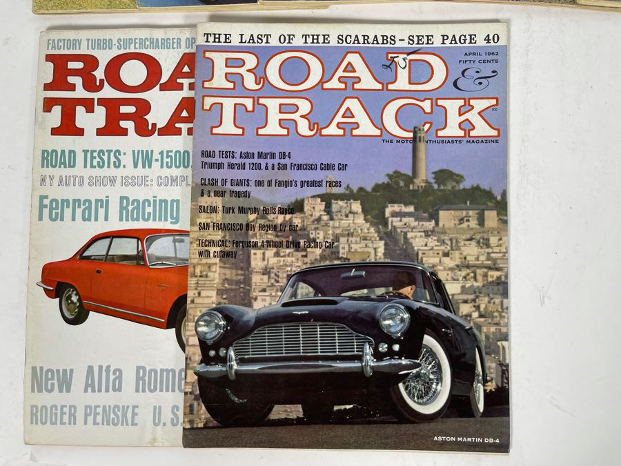 Vintage 1962 Road & Track Magazines - See Photos [Photo 8]