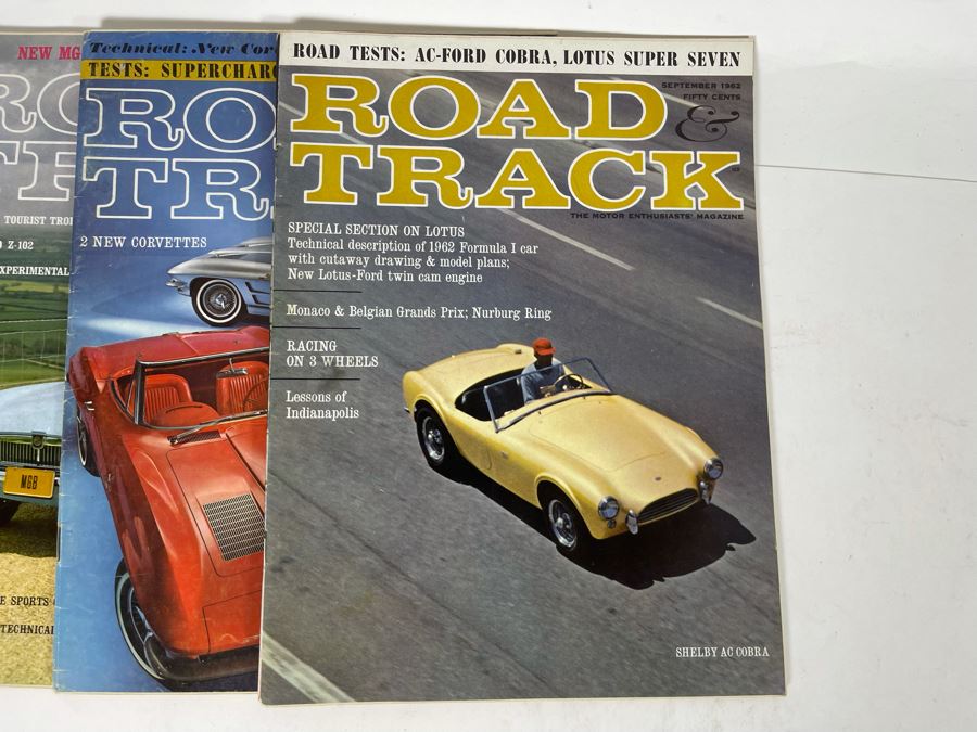 Vintage 1962 Road & Track Magazines - See Photos [Photo 13]