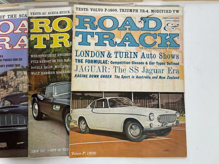 Vintage 1962 Road & Track Magazines - See Photos [Photo 6]