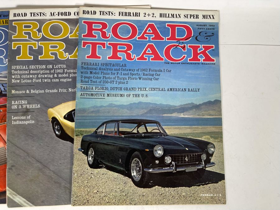 Vintage 1962 Road & Track Magazines - See Photos [Photo 12]