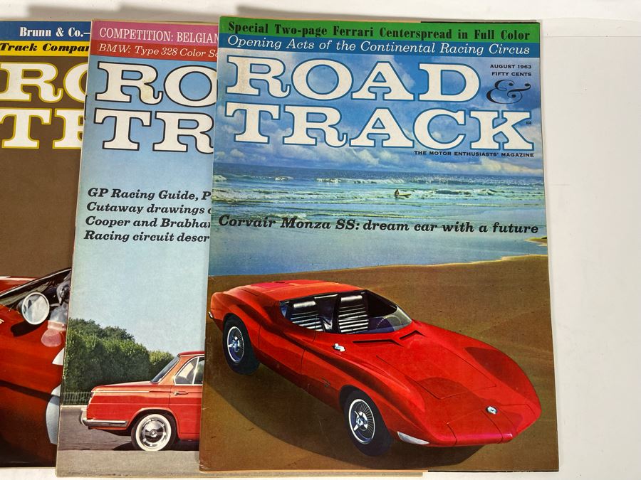 Vintage 1963 Road & Track Magazines - See Photos [Photo 11]