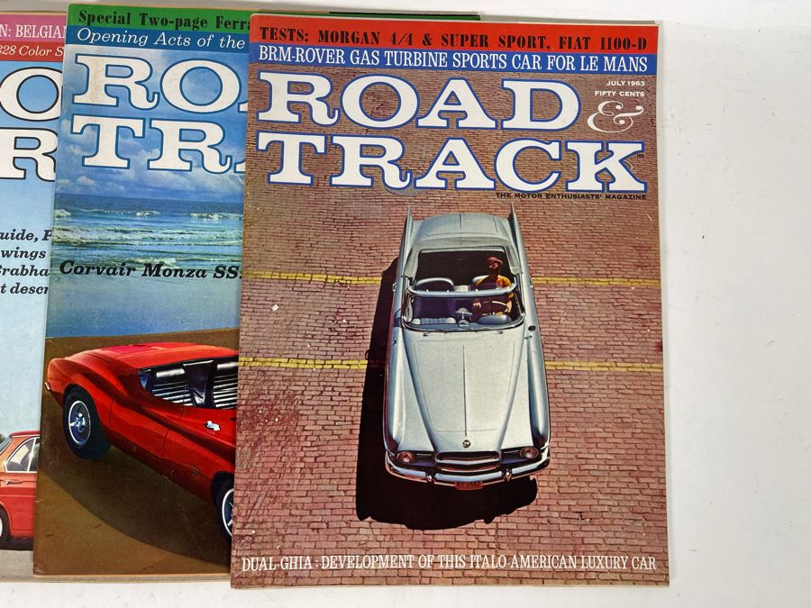 Vintage 1963 Road & Track Magazines - See Photos [Photo 10]
