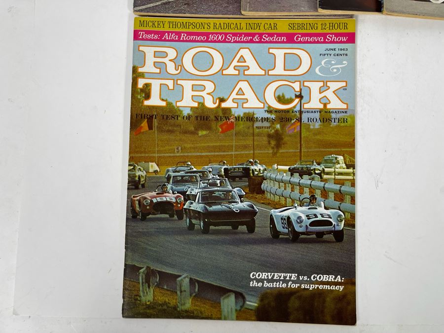 Vintage 1963 Road & Track Magazines - See Photos [Photo 9]