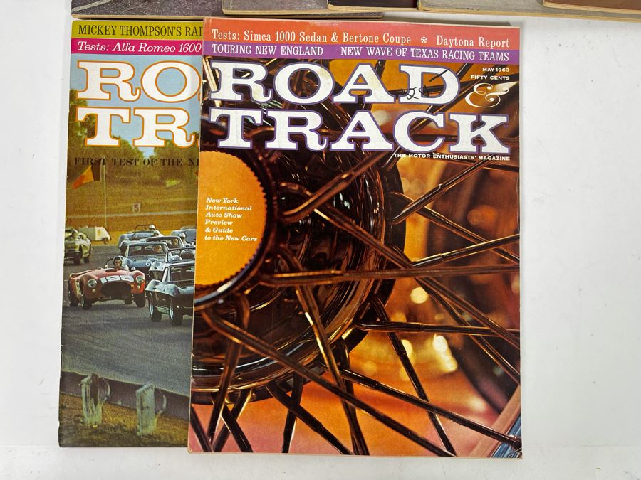 Vintage 1963 Road & Track Magazines - See Photos [Photo 8]