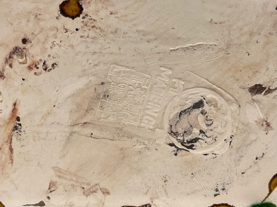 Pair Of Vintage Chinese Tang Sancai Glazed Ceramic Camels 9H And 12H [Photo 11]