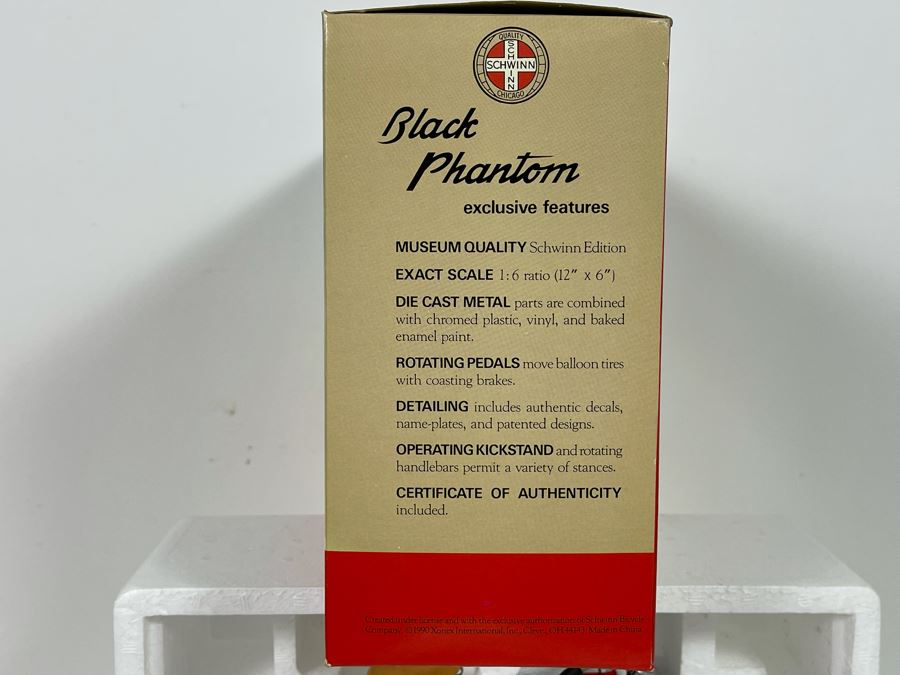 Schwinn Black Phantom Bike Model With Box [Photo 8]