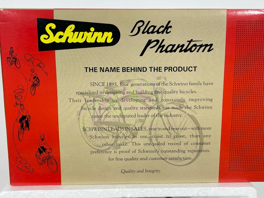 Schwinn Black Phantom Bike Model With Box [Photo 9]