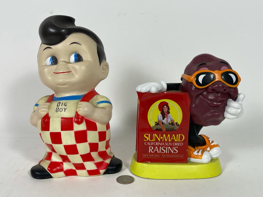Vinyl Toys: Bob’s Big Boy & Sun Maid Raisins Mascott [Photo 2]