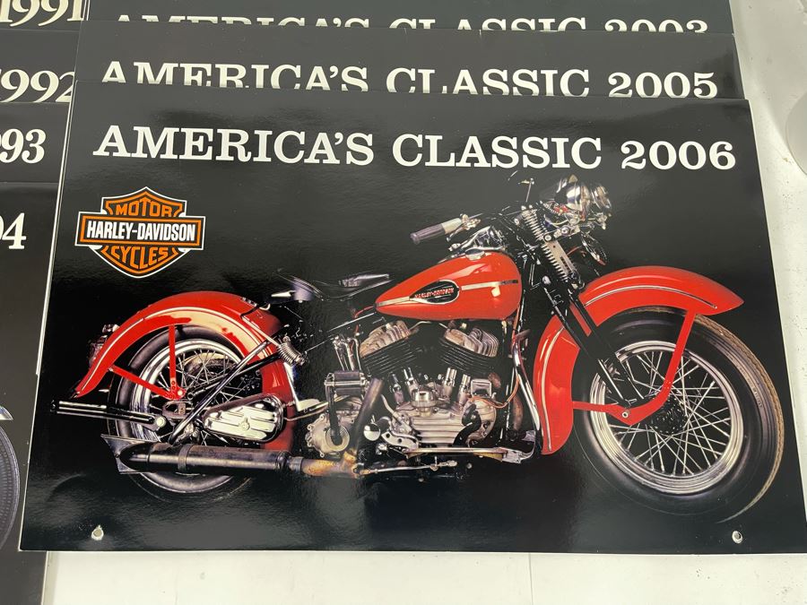 Collection Of Vintage America’s Classics Motorcycle Calendars - See Photos [Photo 6]
