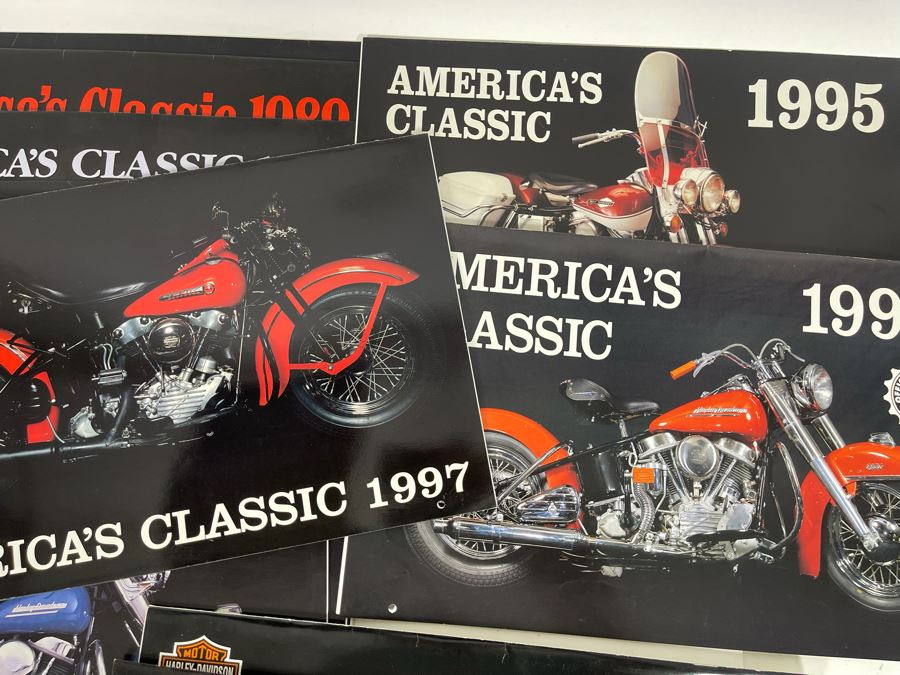Collection Of Vintage America’s Classics Motorcycle Calendars - See Photos [Photo 10]