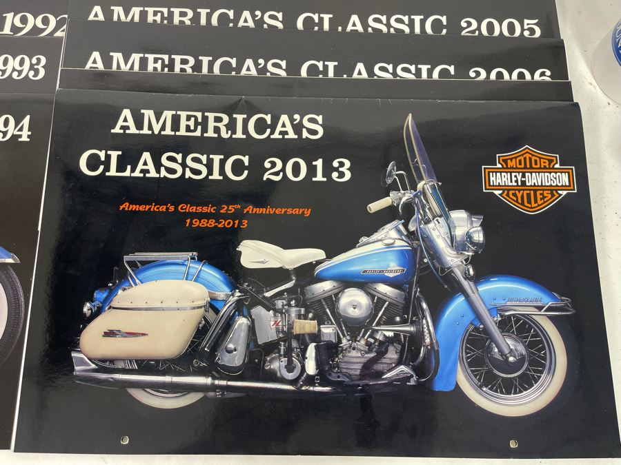 Collection Of Vintage America’s Classics Motorcycle Calendars - See Photos [Photo 4]