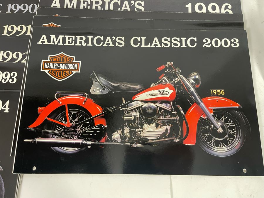 Collection Of Vintage America’s Classics Motorcycle Calendars - See Photos [Photo 8]