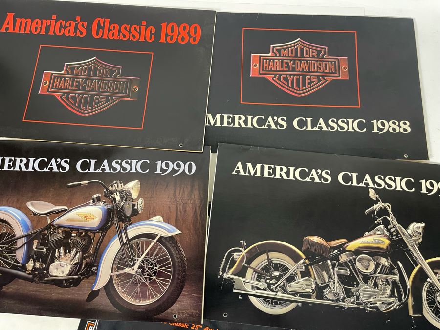 Collection Of Vintage America’s Classics Motorcycle Calendars - See Photos [Photo 12]
