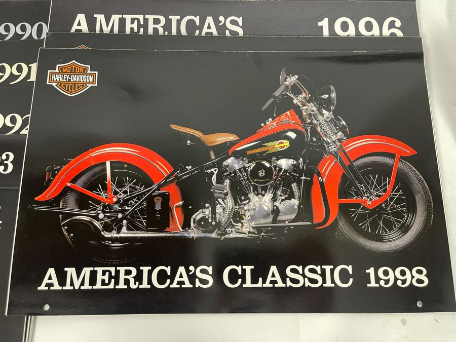 Collection Of Vintage America’s Classics Motorcycle Calendars - See Photos [Photo 9]
