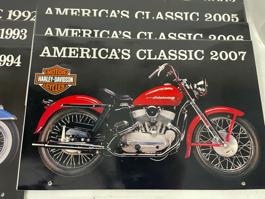 Collection Of Vintage America’s Classics Motorcycle Calendars - See Photos [Photo 5]
