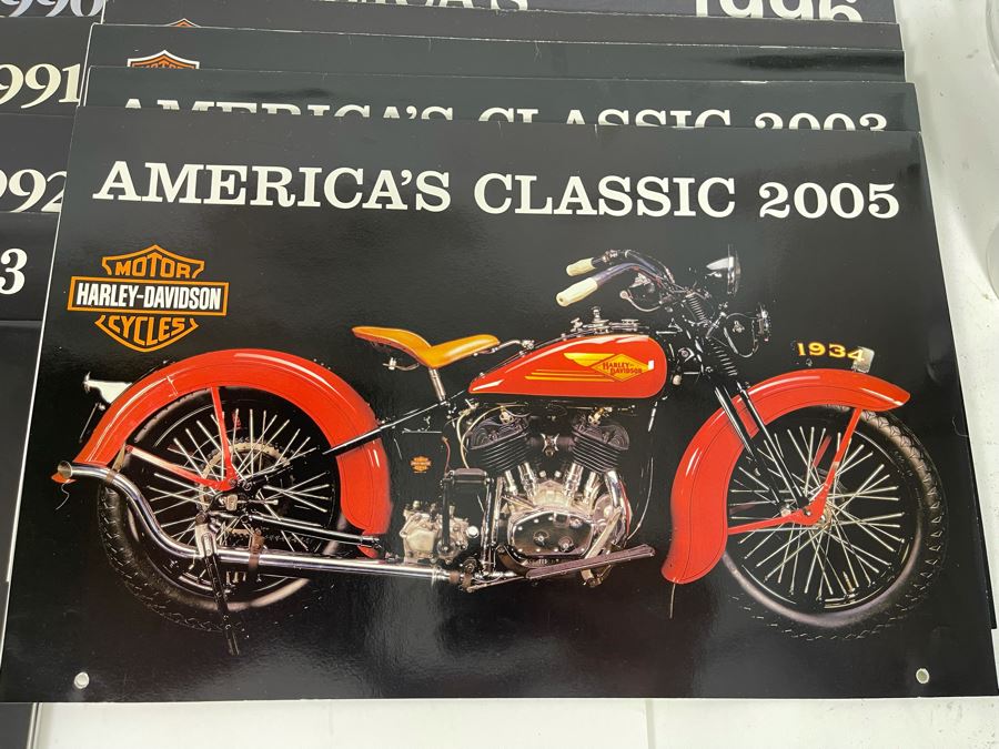 Collection Of Vintage America’s Classics Motorcycle Calendars - See Photos [Photo 7]