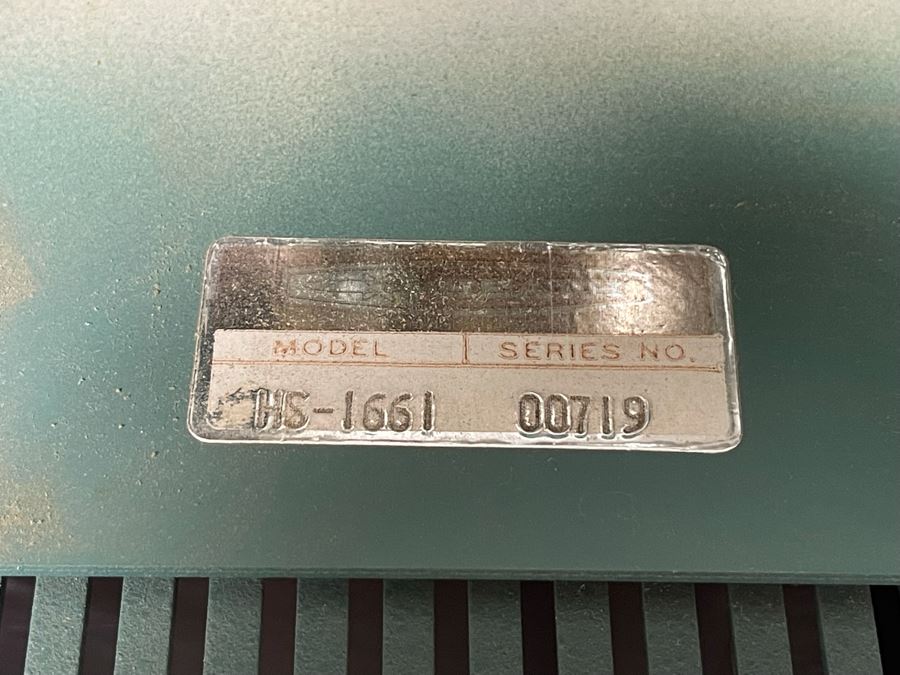 Working Heathkit HF Receiver HAM Radio HR-1680 With Speaker [Photo 13]