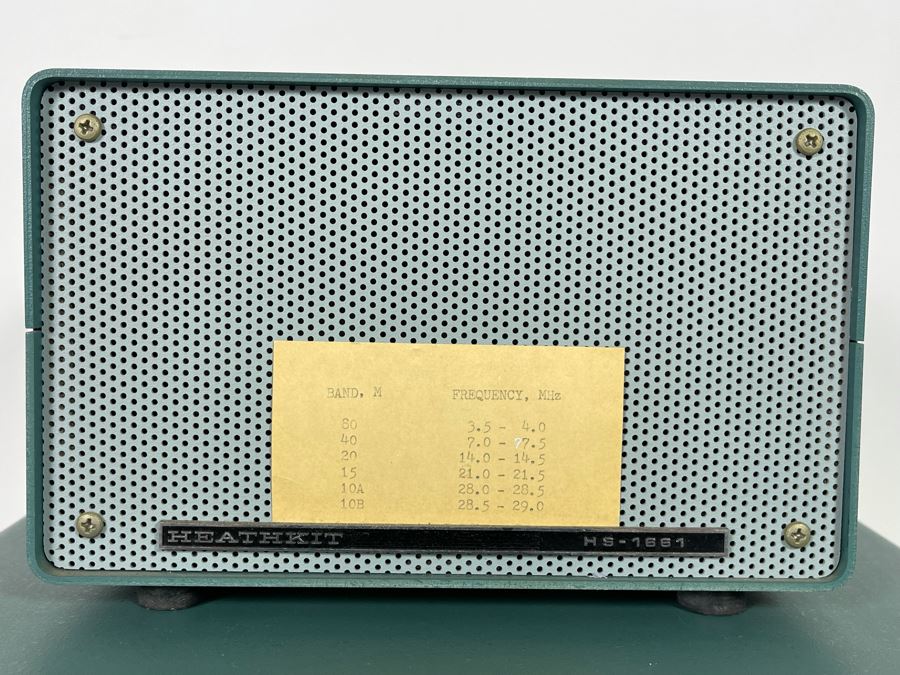 Working Heathkit HF Receiver HAM Radio HR-1680 With Speaker [Photo 8]