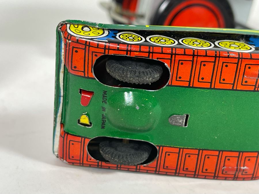 Various Toys Including Wind-Up Schylling Robot, Tanks And Graf Zepplin [Photo 8]