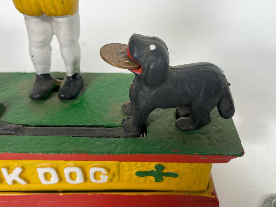 Pair Of Reproduction Cast Iron Mechanical Banks 8W [Photo 6]