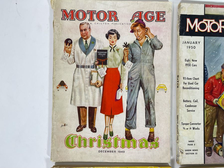 Vintage Motor & Motor Age Magazines From 40s And 50s [Photo 3]