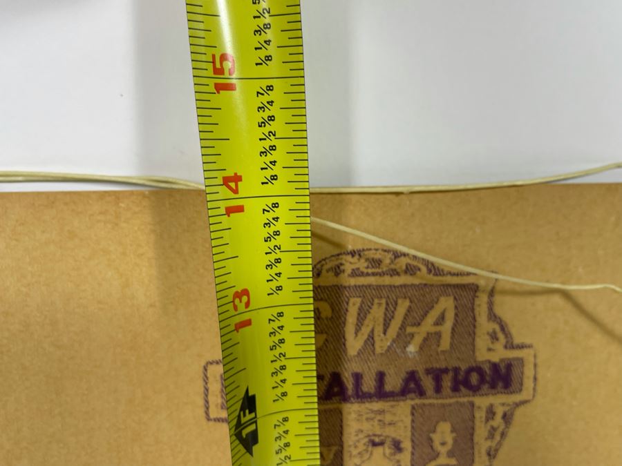 Vintage Western Electric Co. Unfair To Communications Workers Of America AFL-CIO Strike Sign 11 X 14 [Photo 5]