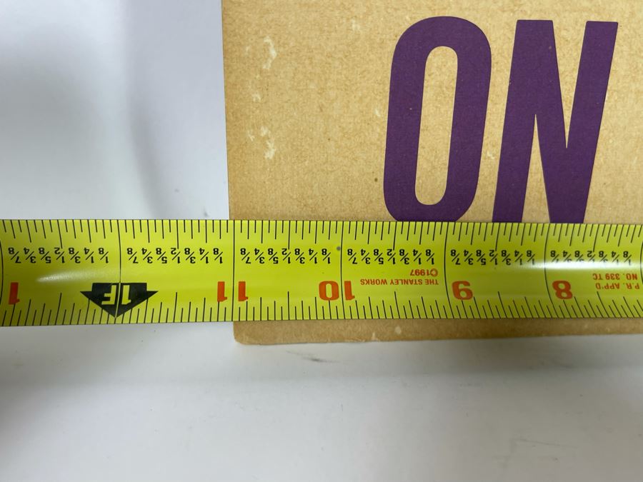 Vintage Western Electric Co. Unfair To Communications Workers Of America AFL-CIO Strike Sign 11 X 14 [Photo 4]