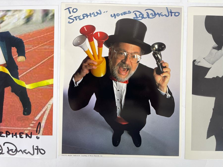 Signed Dr. Demento Headshots Photographs 8 X 10 [Photo 9]