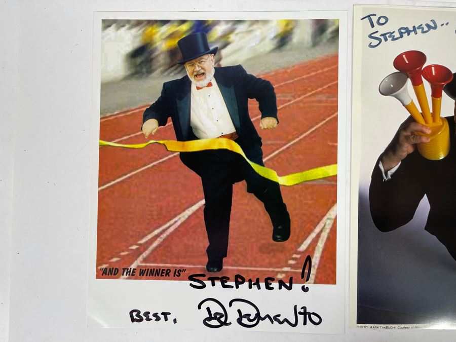 Signed Dr. Demento Headshots Photographs 8 X 10 [Photo 8]