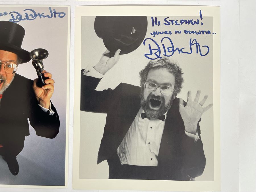 Signed Dr. Demento Headshots Photographs 8 X 10 [Photo 10]