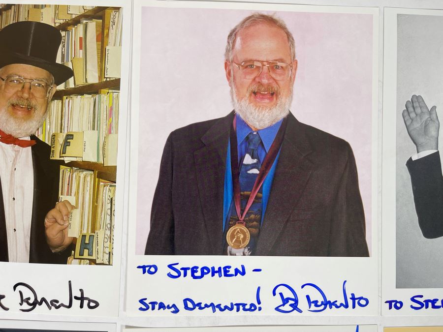 Signed Dr. Demento Headshots Photographs 8 X 10 [Photo 3]