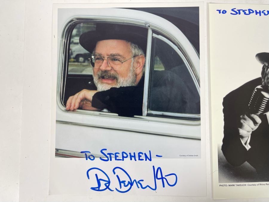 Signed Dr. Demento Headshots Photographs 8 X 10 [Photo 6]