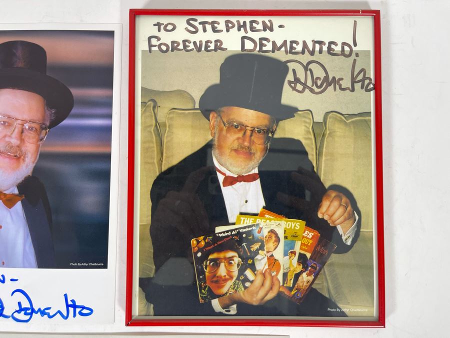 Signed Dr. Demento Headshots Photographs 8 X 10 [Photo 3]