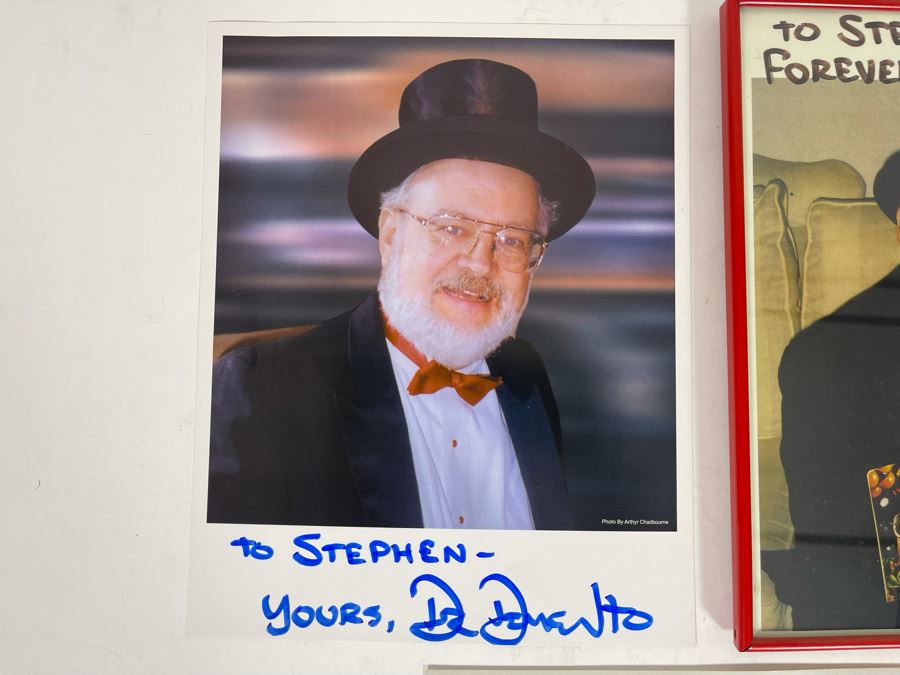 Signed Dr. Demento Headshots Photographs 8 X 10 [Photo 4]