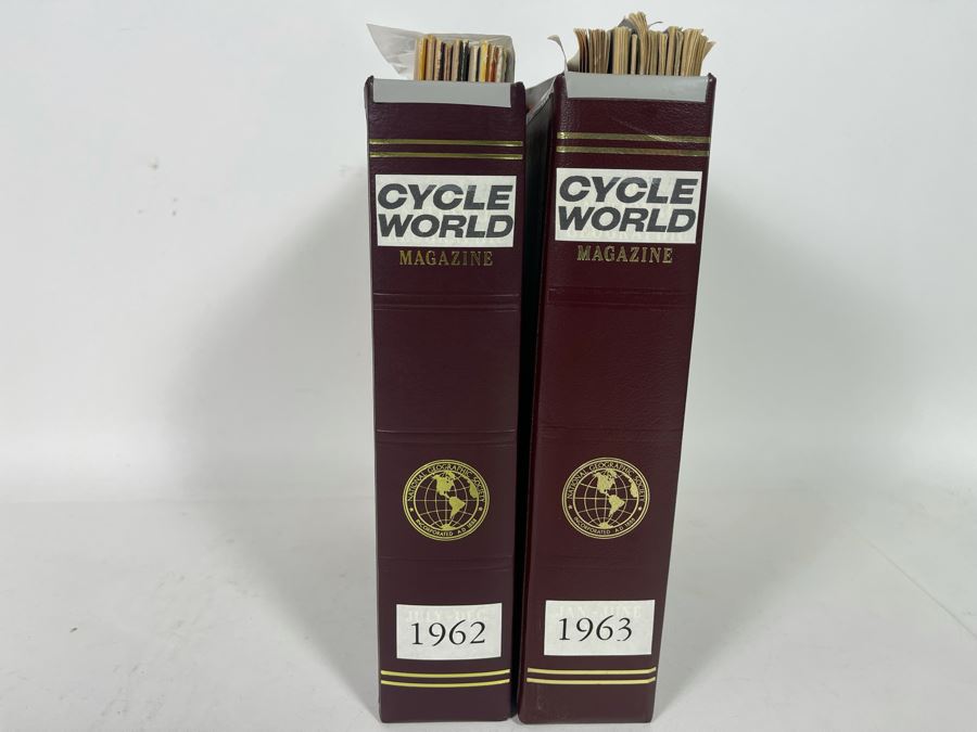Vintage Cycle World Motorcycle Magazines 1962 & 1963 - See Photos [Photo 3]