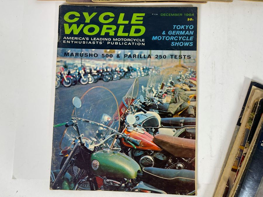 Vintage Cycle World Motorcycle Magazines 1964 & 1965 - See Photos [Photo 16]