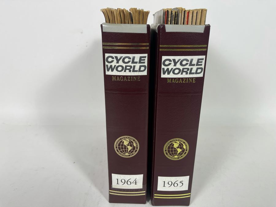 Vintage Cycle World Motorcycle Magazines 1964 & 1965 - See Photos [Photo 3]