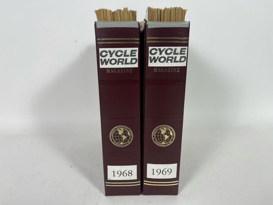 Vintage Cycle World Motorcycle Magazines 1968 & 1969 - See Photos [Photo 3]