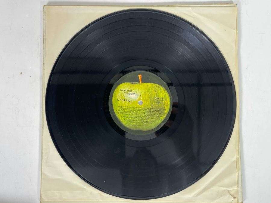 (4) The Beatles The White Album Vinyl Record SWBO-101 [Photo 5]