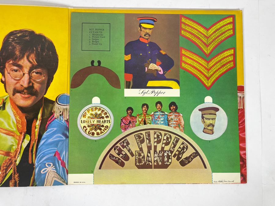 The Beatles Magical Mystery Tour SMAL-2835 And Sgt. Pepper’s Lonely Hearts Club Band SMAS-2653 Vinyl Records [Photo 15]