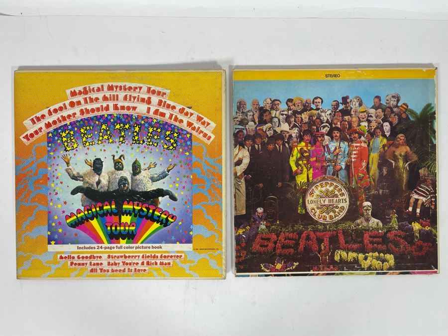 The Beatles Magical Mystery Tour SMAL-2835 And Sgt. Pepper’s Lonely ...